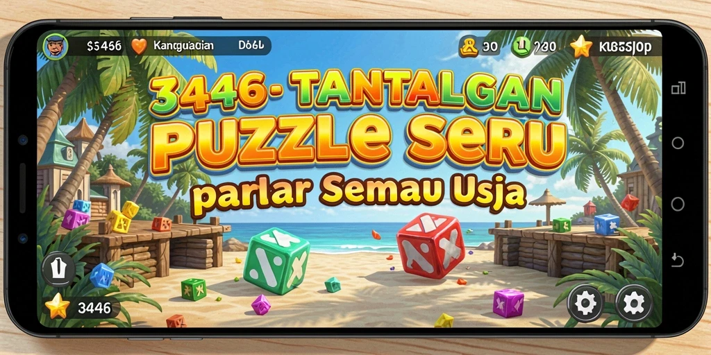 Tampilan gameplay 3446 yang menarik dan penuh tantangan.