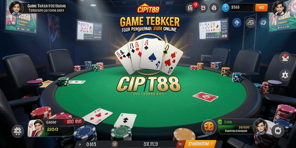 Gameplay seru dari CIPIT88 dengan pemain yang terlibat.