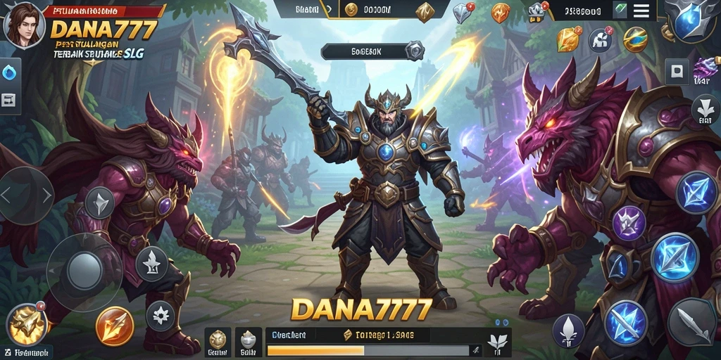 Gameplay DANA777 yang intens dan menyenangkan dalam genre SLG.