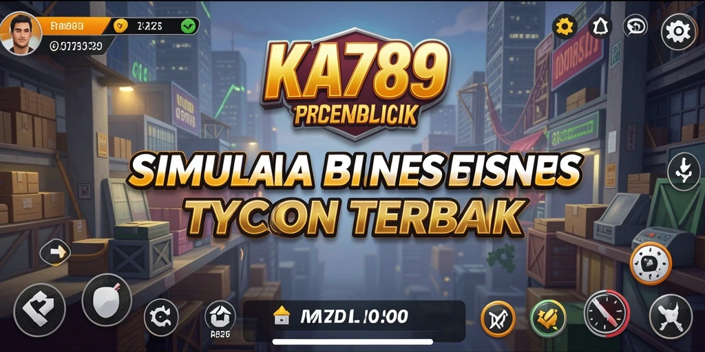 Gambaran gameplay KA789 yang seru dalam membangun bisnis Tycoon.