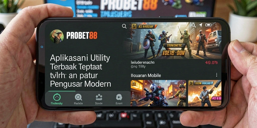 Tampilan antarmuka PROBET88 yang intuitif dan mudah digunakan.