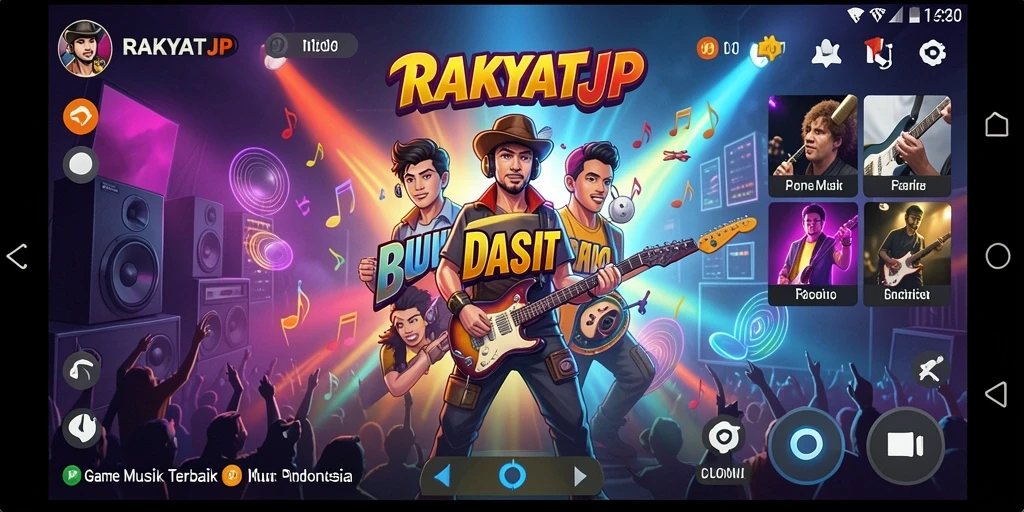 Tampilan gameplay RAKYATJP yang menarik dan interaktif.