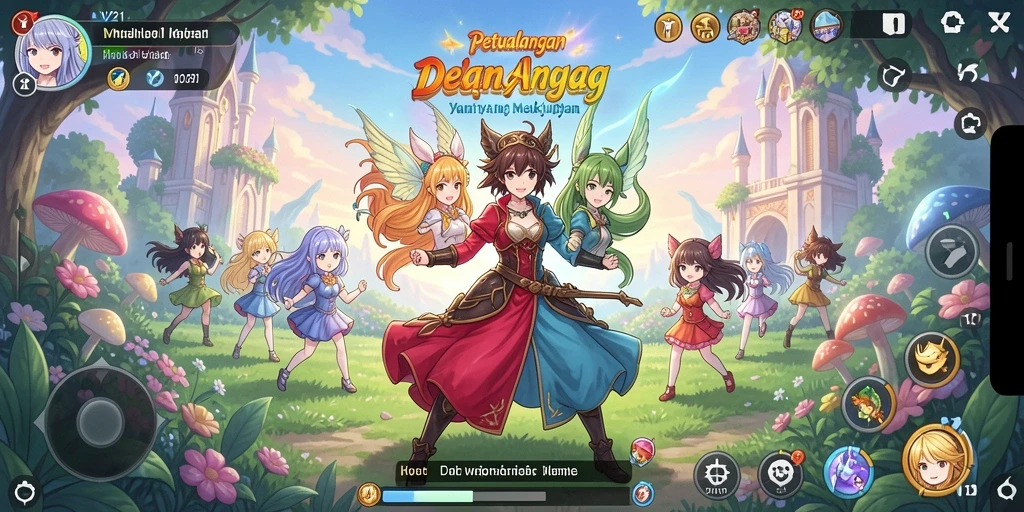 Pengalaman bermain seru dalam dunia Anime yang menakjubkan.